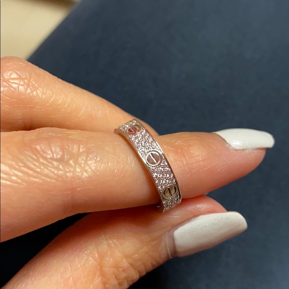 Cartier pave white gold - Picture 5 of 8